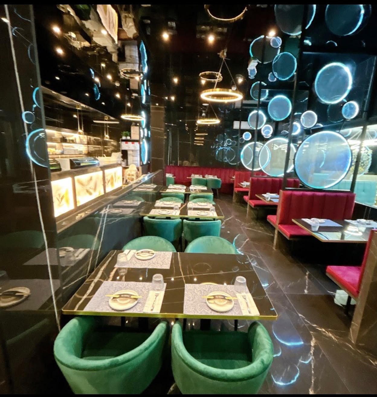 Sala interna del ristorante